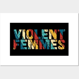 Retro Color - Violent Femmes Posters and Art